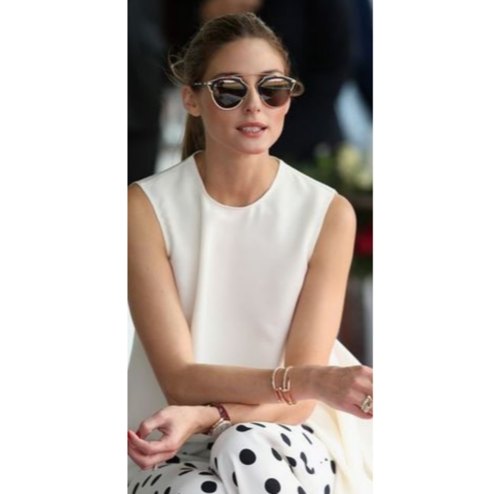 christian dior so real 48mm aviator sunglasses - Picture 2 of 7